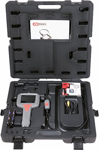 KS Tools 550.7049 Juego de videoscopio ULTIMATEvision MASTER,6 pzs,felxible 1m, Ø 4,9 mm