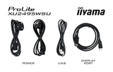 iiyama XU2495WSU-B7 24,1" Panel IPS, 1920x1200, 300cd/m², HDMI, DisplayPort, 4ms, Altavoces, USB 3x 3.2+1xC (15W)