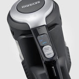 SEVERIN Aspiradora inalámbrica de mano y escoba 2 en 1, aspirador sin cable potente con depósito de 0.65 L, 40 minutos de autonomía, 21,6 V, Negro, HV 7155