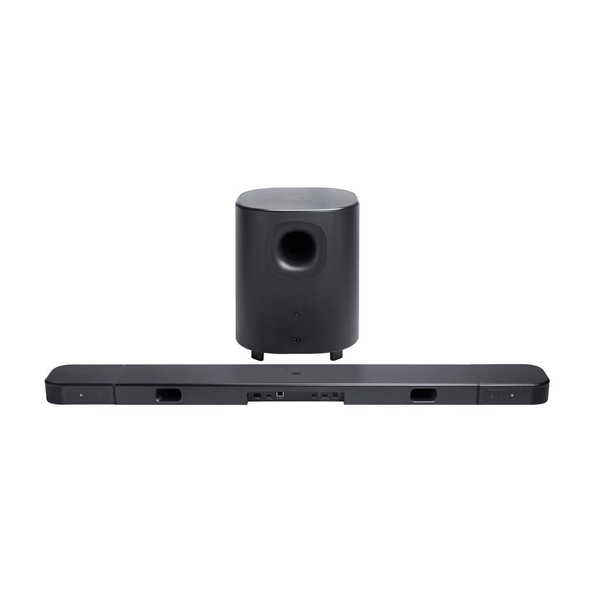 JBL Bar 800 MK2, Barra de Sonido Bluetooth 7.1 para TV con Altavoces Desmontables, subwoofer de 10”, Sonido Envolvente Dolby Atmos, HDMI eARC, Wi-Fi, vídeo 4K, PureVoice 2.0 y MultiBeam 3.0, Negro