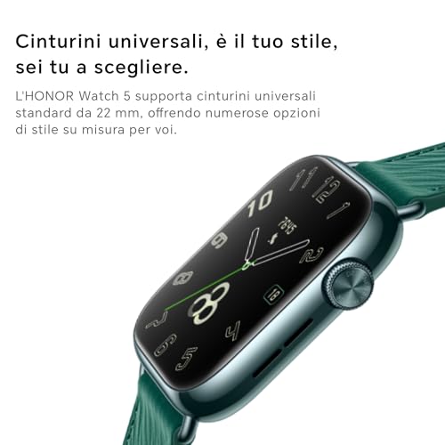 HONOR Watch 5, Negro, Universal