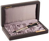 Pelikan M900 Pluma estilográfica TOLEDO 900 plumín EF en estuche regalo. Negro