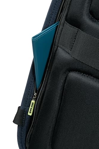 Samsonite Securipak - Mochila para Portátil de 15,6 Pulgadas, 44 cm, 17 L, Azul (Azul Eclipse)