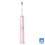 Philips HX6876/29 cepillo eléctrico para dientes Adulto Cepillo dental sónico Rosa, Blanco - Cepillo de dientes eléctrico (Batería, Integrado, Ión de litio, 110 - 220 V, 1 pieza(s), 2 pieza(s))