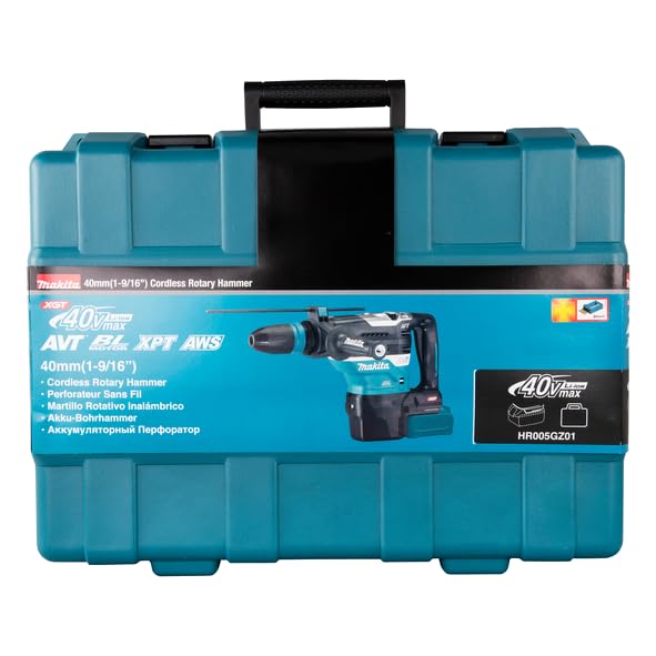 Makita HR005GZ01 - Martillo rotativo sin escobillas, 40 V, sin batería y cargador