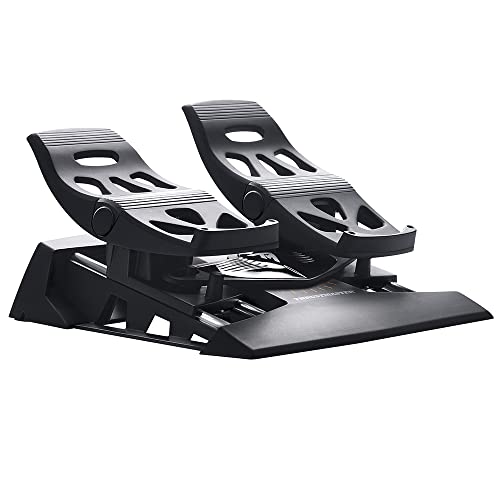 Thrustmaster TFRP - T. Flight Rudder Pedals - Compatible en PC con todos los joysticks del mercado