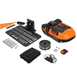 WORX Landroid L WR147E - Cortacésped para Jardines de hasta 1000 m², Plataforma Flotante Especialmente silenciosa