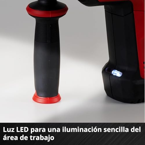Einhell Professional martillo perforador con batería TP-HD 18/26 Li BL-Solo Power X-Change (18 V, sin escobillas, 2,6 J, SDS-plus, mecanismo de impacto neumático, 4 funciones, maletín, sin batería)