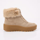 Geox D Milleiny B ABX B, Bota de Tobillo Mujer, Color Pardo, 39 EU