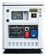 Hyundai HY-DHY12000XSET Generador Diesel FullPower Refrigerado Por Agua