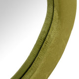 Espejo de pie con Forma de Madera DM y Terciopelo en Verde 50x3,5x100cm