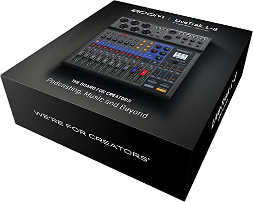 Zoom - L-8 - Mixer digital 8 canales, grabador e interface de audio USB