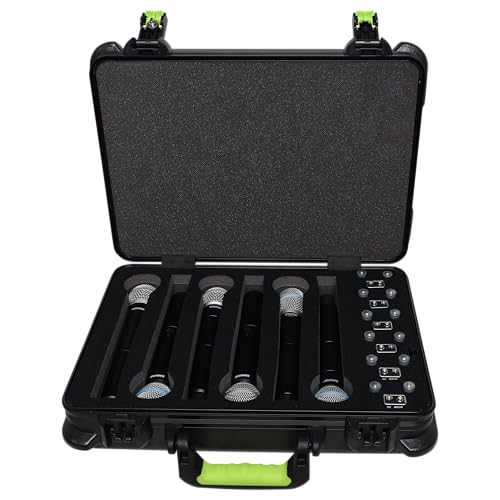 Shure By Gator - SH-MICCASEW06 - estuche para 6 micrófonos wireless Shure