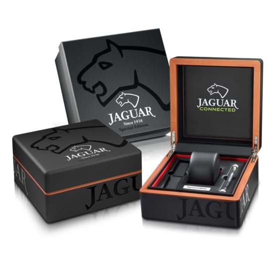 JAGUAR Reloj Hombre J990/1 Smartwatch Caja de Acero Inoxidable 316l Verde Correa de Acero Inoxidable 316l Verde