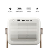 Hisense M2SE Pro - Mini Proyector Laser Trichroma UHD 4K Smart TV, 65 a 200 Pulgadas, 1150 Lumen, Dolby Vision, Audio 2x10W, Zoom Óptico, Autoenfoque, Protección Ocular, Auto-Corrección Trapezoidal