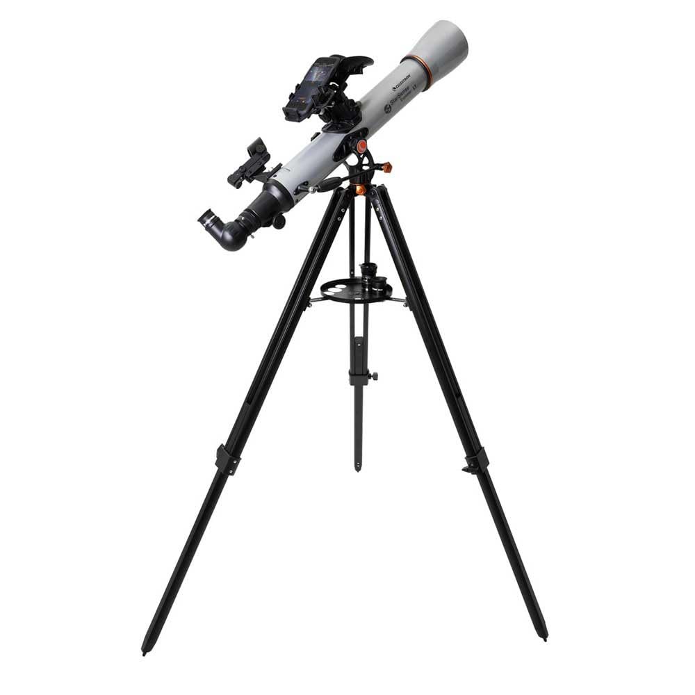 Celestron 22450 StarSense Explorer LT 70AZ: telescopio refractor, longitud de tubo de 32 pulg (81,3 cm), relación focal f/10, plata/negro