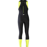 GOREWEAR Culote largo+ Progress Thermo Mujer, Black/Neon Yellow, S
