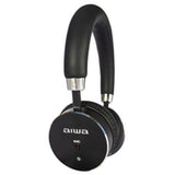Aiwa HSTBTN-800BK: Auriculares Bluetooth con ANC, Cancelación Ruido, ideal para viajes, con cable o inalámbricos