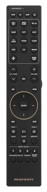 Marantz Stereo 70s Receptor de A/V de 2 Canales con 8K, Streaming HEOS Built-in, Fono y Radio FM/Dab+ - Plata