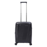TOTTO - Maleta Trolley Cabina, Modelo Traveler, 39 x 55.5 x 26.5 cm, Capacidad 48L, Rígida y Expandible, Ruedas 360º, Manija Telescópica, Correas Internas, Candado TSA, Color Negro