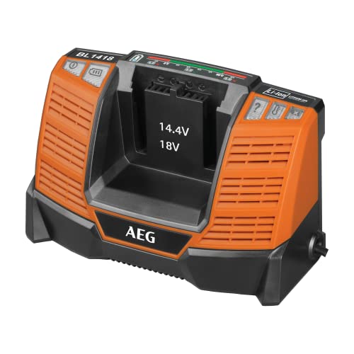 Set de Cargador y baterías Recargables AEG Powertools Pro Lithium Setl1840shd 18 V 4 Ah