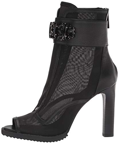 KARL LAGERFELD Blayze Fashion Bootie, Botas Cortas al Tobillo Mujer, Black, 38 EU