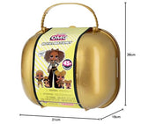 L.O.L. Surprise! OMG Royal Bee Family Pack - Más de 45 Sorpresas - Muñeca de Moda Royal Bee, Muñecas Peque Queen Bee, King Bee, Lil Queen Bee, Pet Pup Bee - para Niños Mayores de 4 Años