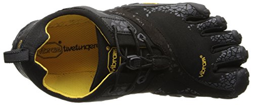 Vibram FiveFingers Spyridon Mr, Zapatillas Mujer, Black (Black/Grey), 36