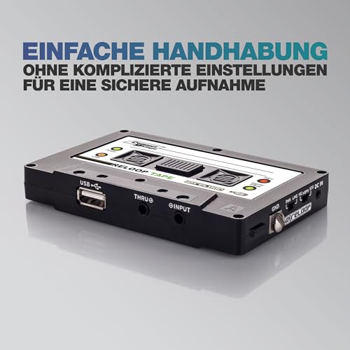 Reloop Tape - Grabadora de mezclas USB con aspecto de cinta retro