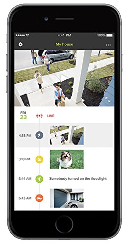 Netatmo Presence - Cámara de seguridad para exteriores con reconocimiento de personas, animales y coches - Aluminio negro, negro, Presence (Manual en inglés únicamente)
