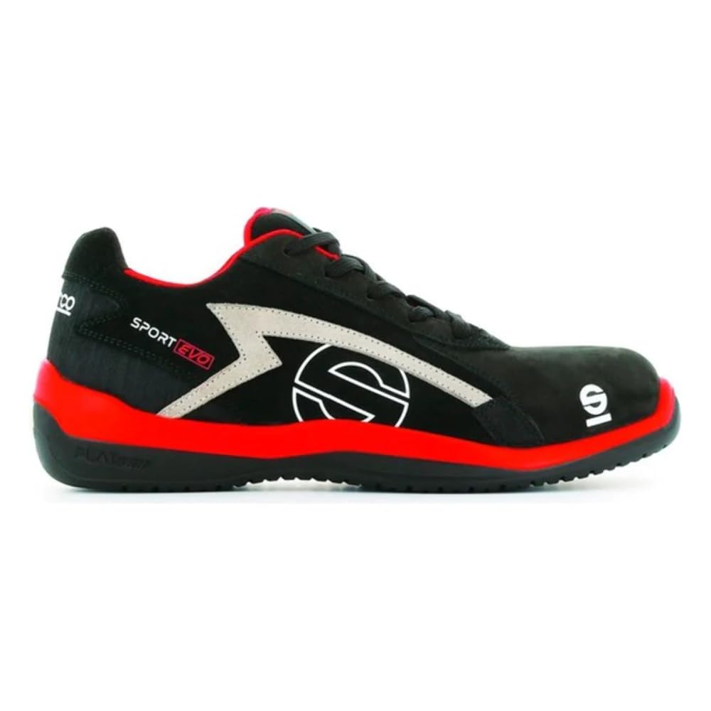 Sparco S0751638RSNR Zapatillas Sport EVO Negro Talla 38