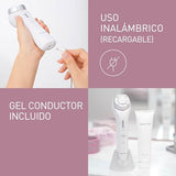 Panasonic EH-XR10NC803 Aparato facial avanzado con radiofrecuencia y tecnología ultrasónica, evita la aparicion de lineas de expresion, Color Blanco, Talla única