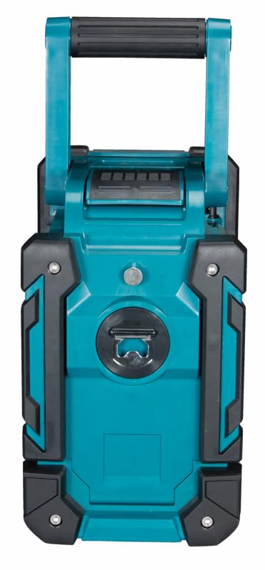 Makita DMR112 Battery Operated Construction Site Radio 7.2 V - 18 V with Dab+ and Bluetooth (Without Battery, Without Charger), Turquoise