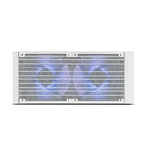 NOX XTREME PRODUCTS X-240 LCD WHITE - Refrigeración líquida ARGB con pantalla LCD personalizable, Intel y AMD, 2 ventiladores 120mm control PWM, bomba base de cobre, radiador doble aluminio, blanco