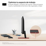 LG 24U631A-B - Monitor 23.8'', Panel IPS, (2560 x 1440), 100 Hz, 5ms (GtG), WebOS23, sRGB 99%, QHD, Ajuste en Inclinación (Eje Horizontal), Negro