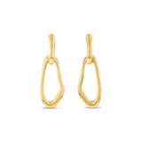 Calvin Klein Pendientes Colgantes para Mujer Colección CK STATEMENT LINKS en Oro Amarillo - 35000750