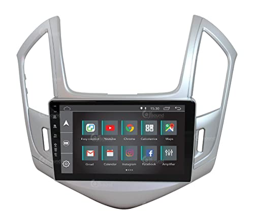 Radio de Coche para Chevrolet Cruze después 2013 Plata Android GPS Bluetooth WiFi USB Dab+ Touchscreen 9" 4core Carplay AndroidAuto