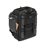 Lowepro Pro Trekker BP 450 AW II, Mochila Fotográfica para Exteriores, Tejido Reciclado, Espacio para Portátil/Tableta de 15", Maxfit, Cámara Mirrorless/DSLR, Negro/Gris Oscuro
