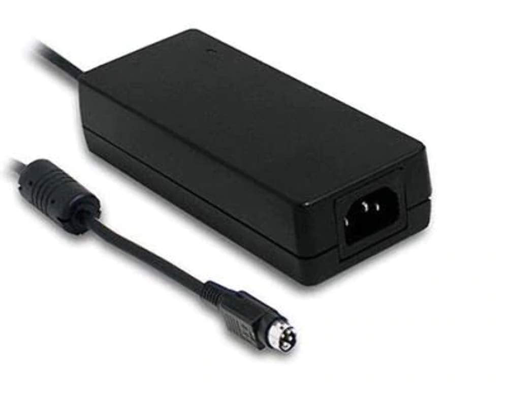 MEAN WELL GSM90A19-P1M adaptador e inversor de corriente Interior 90 W Negro - Fuente de alimentación (Universal, Interior, 90 - 264 V, 47/63 Hz, 90 W, 19 V)
