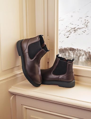 Geox U Lagorai + Grip B A, Bota de Tobillo Hombre, café, 45 EU