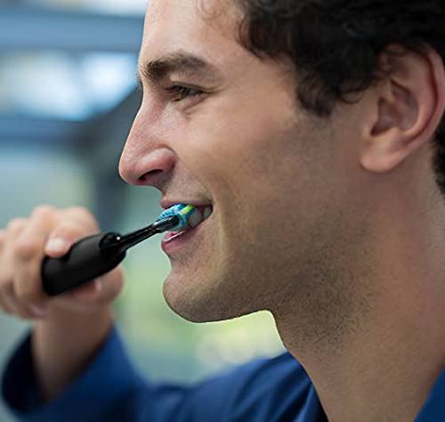 Philips Sonicare DiamondClean Smart 9400 Cepillo de dientes eléctrico, cepillo de dientes sónico con aplicación, sensor de presión, detección de cabezal de cepillo, 4 modos de cepillado y 3 niveles de
