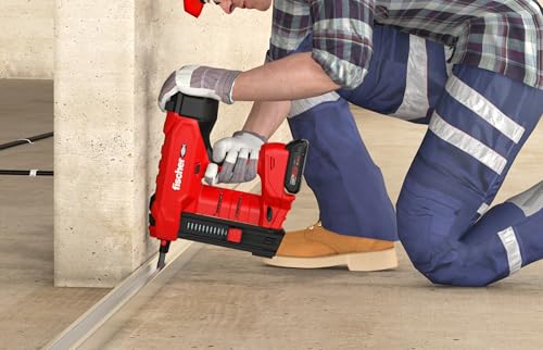 fischer AMPShare Alliance FXC 85 - Clavadora de hormigón sin gas (ajuste de profundidad, para 500 clavos por carga, sin batería Bosch ProCore de 18 V, incluye XL-Boxx)