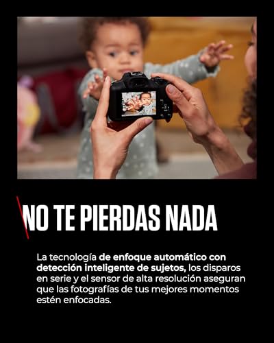 Canon EOS R100 Cámara sin Espejo de Nivel Básico Diseñada para Que Las Familias Capturen Recuerdos para Toda la Vida