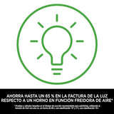 Ninja Foodi Olla eléctrica multifunción con SmartLid, 6 l, 11 funciones de cocción en 1, Olla a presión, Freidora de aire, Cocción lenta, Parrilla, Hornear y más, acero inoxidable, OL550EU
