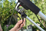 IKRA cortacésped eléctrico IERM 2043 T, 2000W, 5 posiciones de ajuste de altura de corte 30-75mm, ancho de corte 43cm