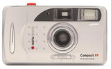 AgfaPhoto Cámara de Fotos analógica de 35 mm con Flash de Motor en Set (película de imágenes + batería)