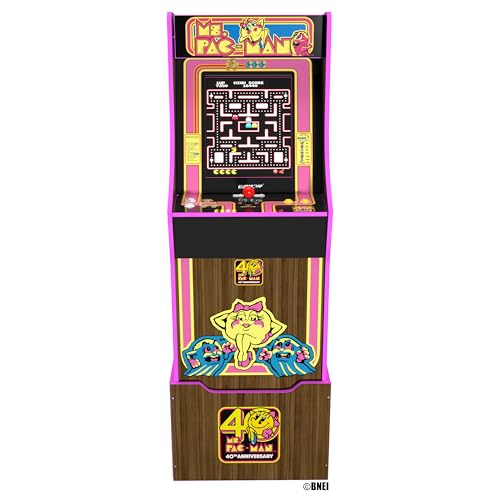 Arcade 1 Up Ms. Pac-Man 40th Anniversary Arcade Machine