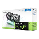 PNY Tarjeta Gráfica GeForce RTX™ 5070Ti 16GB OC DLSS 4 Triple Ventilador