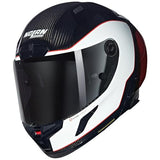 NOLAN Helmet X-804 RS ASSO DI PICCHE 343 L, Carbono/Blanco/Rojo