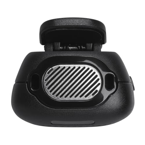 JBL Quantum Stream Wireless, micrófono inalámbrico portátil para streaming y dongle lightning para dispositivos Apple, con 24 horas de grabación, en negro